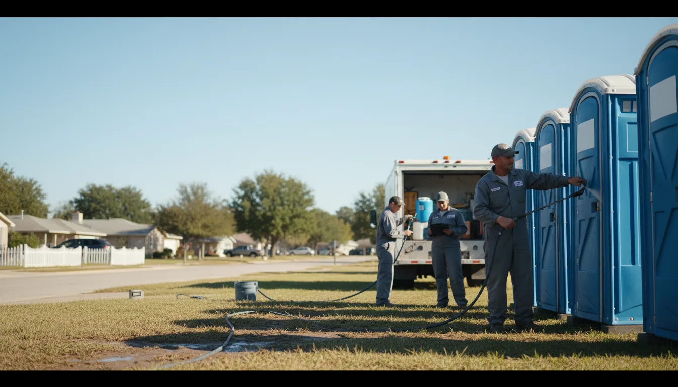 Long-Term Portable Toilet Rental in Pender, NE near me
